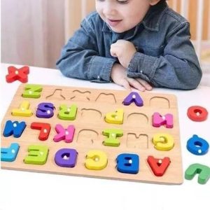 Shreevi Wooden Alphabets for Kids Learning Educational ...