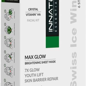 INNATE Swiss Ice Wine Facial Kit for Glowing Skin with ...
