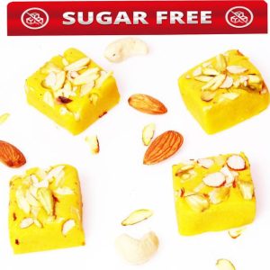 Ghasitaram Gifts SugarfreeKesar mawa barfi Box