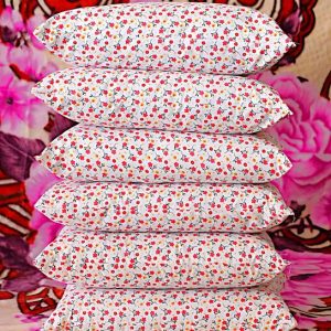 TWIROX LUXURY Cotton Solid Sleeping Pillow Pack of 6