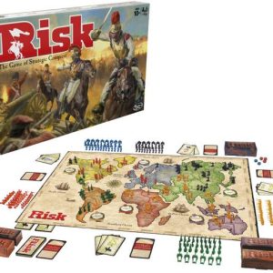 HASBRO GAMING Risk Strategy Board Game Strategy & War B...