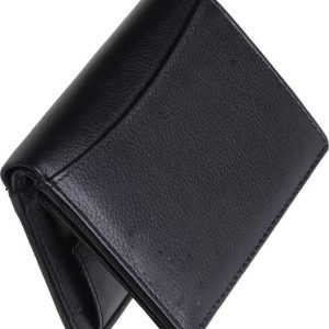 Leder Street Men Formal, Trendy, Travel Black Genuine Leather RFID ...