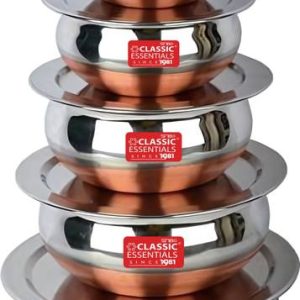 Classic Essentials Stainless Steel Copper Base Handi/Pa...
