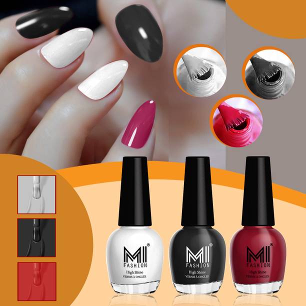 MI FASHION 100% Pure Shiny Nail Polish Set,Long Lasting...