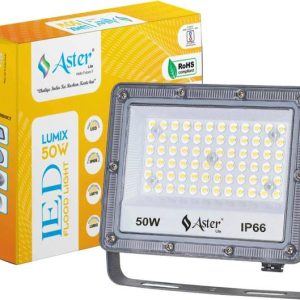 ASTER LITE Lumix 50W LED Flood Light IP66 Waterproof 65...