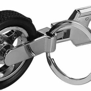 Bambble Rotary Tyre TATA Key chain Keyring FOB Logo key...