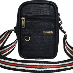 Pramadda Pure Luxury Black Men Sling Bag Stylish Sling Bag For Men Travel Mo...
