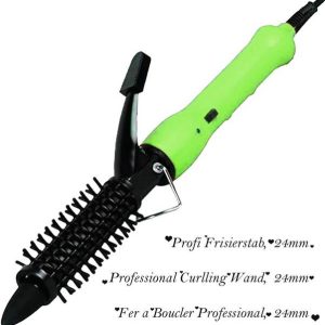 FSSFG New Ceramic Anti-Static Travel Hair Curler Iron R...