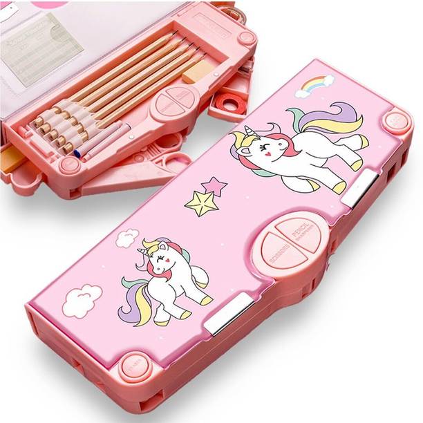 M-Alive Unicorn Multifunction Pencil Box Made Ideal For...