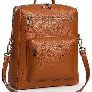 Global Impex Women's Black Backpack | Stylish Multipurpose Bag for O...
