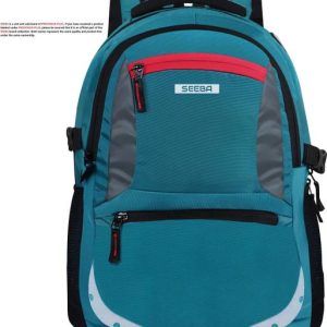 SEEBA Waterproof Febric Spacy Unisex School Bag With Re...