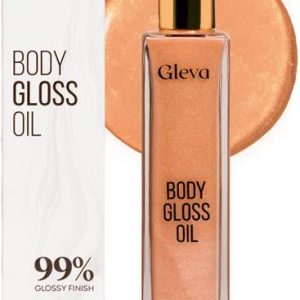 Gleva Body Gloss Oil Lightweight Fast Absorbing Shimmer...