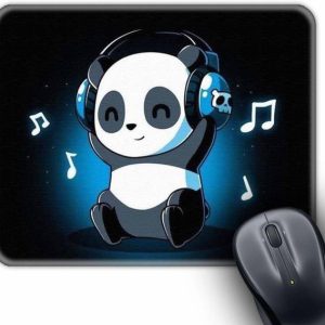 ZORI Panda Animal Music Headphone Pattern Printed Mouse...