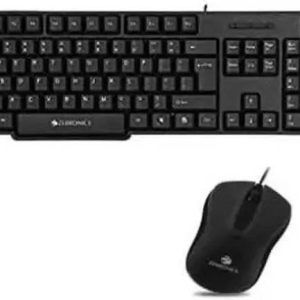 KDinfosys Zeb-K20 Keyboard and ZEB-WING Wired Optical M...