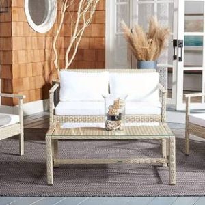 Mymigos Sofa Set For Outdoor ,Garden ,Poolside Fabric 3...