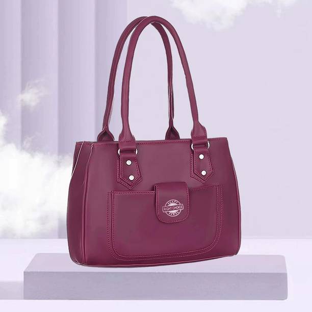 Floto Women Maroon Shoulder Bag