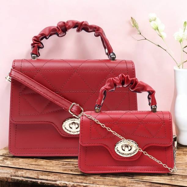 Pramadda Pure Luxury Red Women Sling Bag Stylish Sling bag for women handbag...