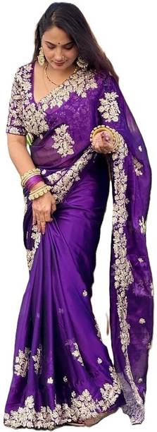 Brahmani Creation Embellished Bollywood Georgette Saree