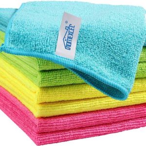 HOMEXCEL Cleaning Cloth 4 color 30x30CM pack of 8_107 W...