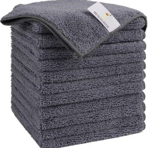 SHOWSTOPPER Reusable & Durable Grey 40X40 CM Wet and Dr...