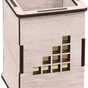 OCHHAV 1 Compartments Wooden Desk Organizer, Pen Stand/...