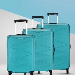 Kamiliant by American Tourister Hard Body Set of 3 Luggage 4 Wheels - TRIPRISM SPINNER ...