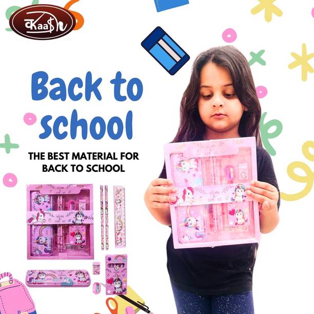 Kaash Bazaar Unicorn Theme Theme Stationery Set for Boy...