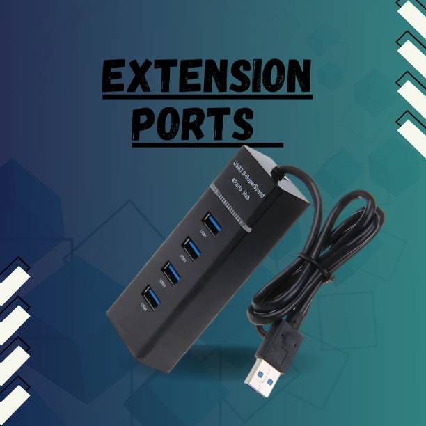 Clairbell USB HUB 4 Port SuperSpeed 3.0 Portable with 5...
