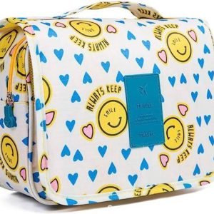 TREXEE Large Portable Toiletry Bag Hanging Travel Bag, ...