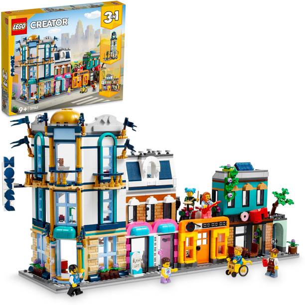 LEGO Creator 3-in-1 Main Street(1459 Blocks) Model Buil...