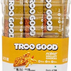 TROOGOOD Peanut Millet Chikki | Protein Rich Jaggery Ga...