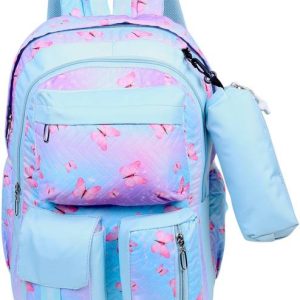 Baby Girl Floral Print Lightweight Girls Bag Stylish La...