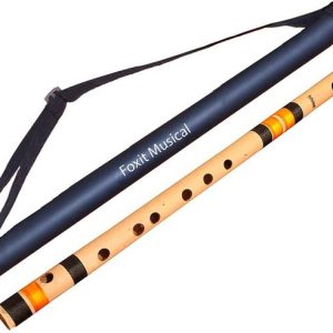 Foxit C Natural 7 Hole Right Hand Bansuri Size 19 inche...