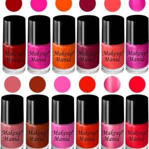 makeupmania Charming Nail Polish Set of 12 Pcs (Set # 1...