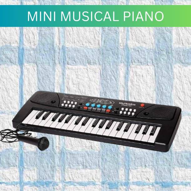 SACRO (Piano Keyboard) with Mic/37 Keys 8Rhythms, 8Tone...