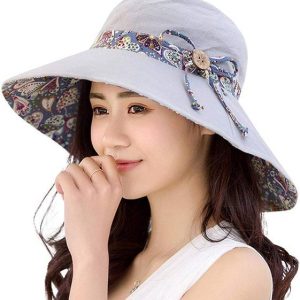 HASTHIP Unisex Bucket Hat Beach Sun Hat Fishing Hat Rev...