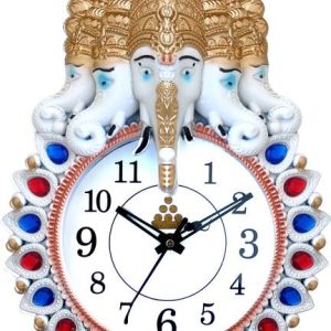 GrabBasket Analog 33 cm X 24 cm Wall Clock