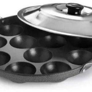 HM EVOTEK Paniyaram Pan | Non Stick Appe Maker with Lid...