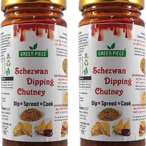 GREEN PIECE Schezwan Dipping Chutney Dip/Spread/Cook 25...