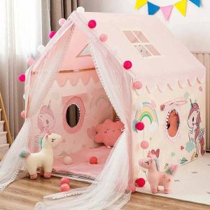Eligent Enterprise Tent House for Kids Unicorn Play Ten...