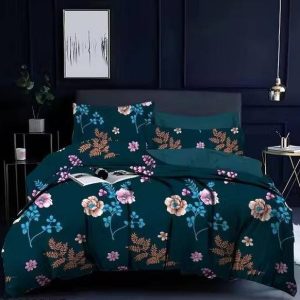 Dokarn 280 TC Cotton Double Striped Flat Bedsheet