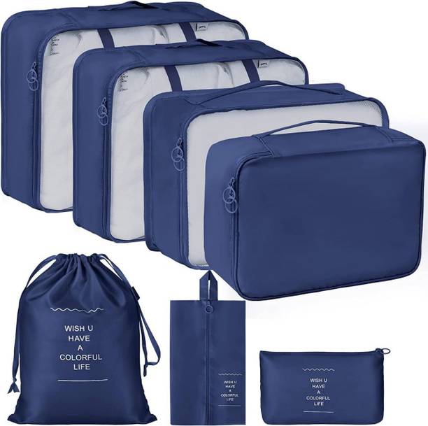 ENNCOZY 7 Set Packing Bags for Travel, Luggage, and Sui...