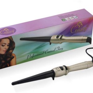 crazzy Professional Conical Tong Premium Curling Hair S...