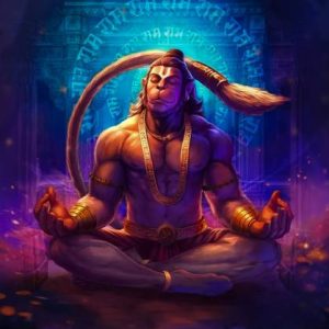 Anaadi Hanuman Ji Photo Poster For Home & Office Decora...