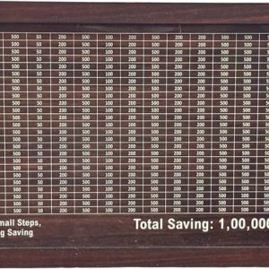 Vicorp Wooden Money Saving Box Piggy Bank for Kids Gull...