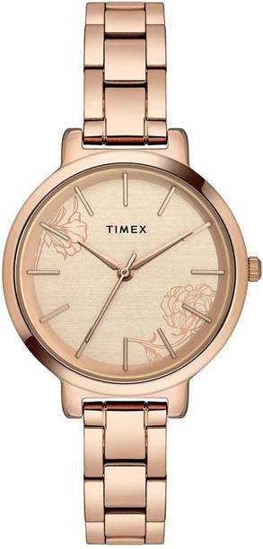 TIMEX Rose Gold Dial Analog Watch - For Women TWHL41SMU07