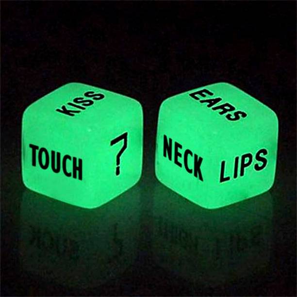 Exciting Lives Glow In The Dark Love Dice Party & Fun B...