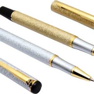 Ledos Set Of 2 - Millennium Sand Finish Gold & Silver R...