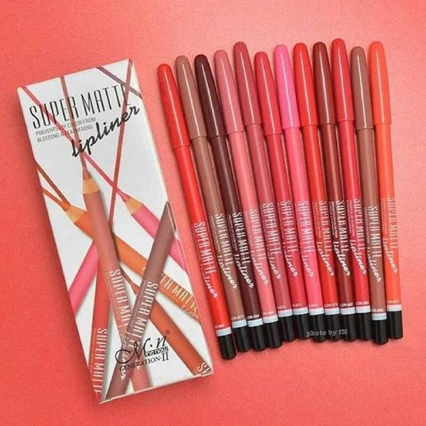 asija makeovers Waterproof Super Matte Lip Liner Pencil...