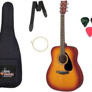 YAMAHA F310-TBS Right Handed Acoustic Guitar (Tobacco S...